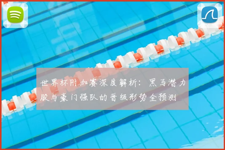 世界杯附加赛深度解析：黑马潜力股与豪门强队的晋级形势全预测